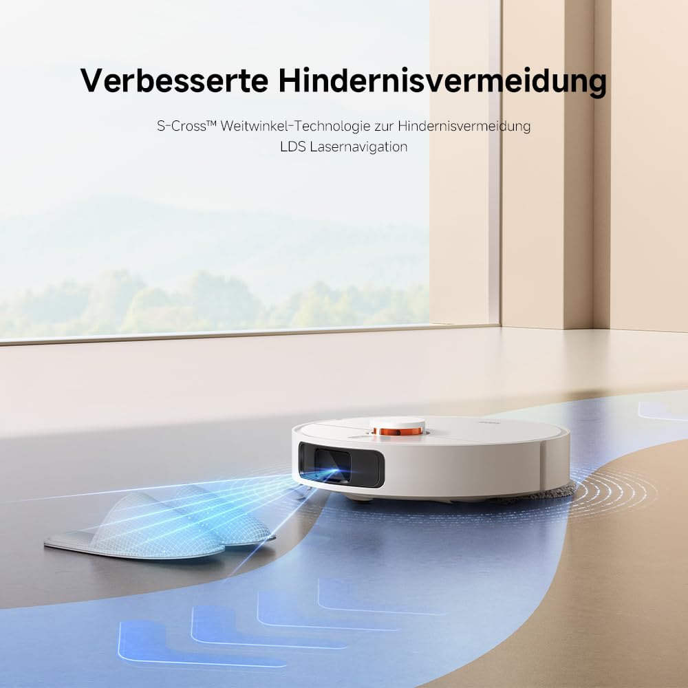Xiaomi X20+ Saugroboter, Wischfunktion & 6000Pa Saugkraft