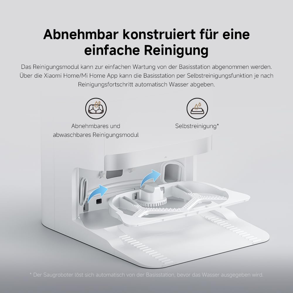 Xiaomi X20+ Saugroboter, Wischfunktion & 6000Pa Saugkraft