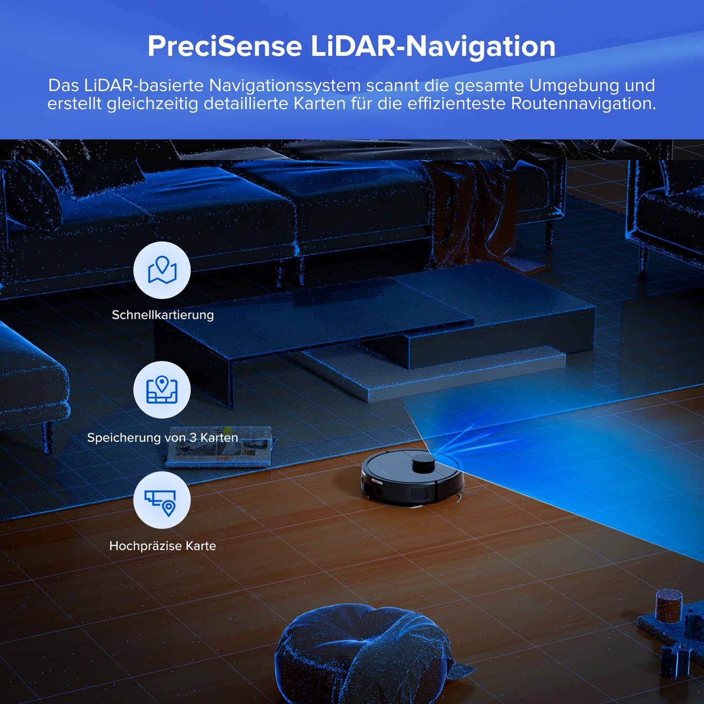 Roborock Q7 L5+ Robotersauger mit LiDAR Navigation