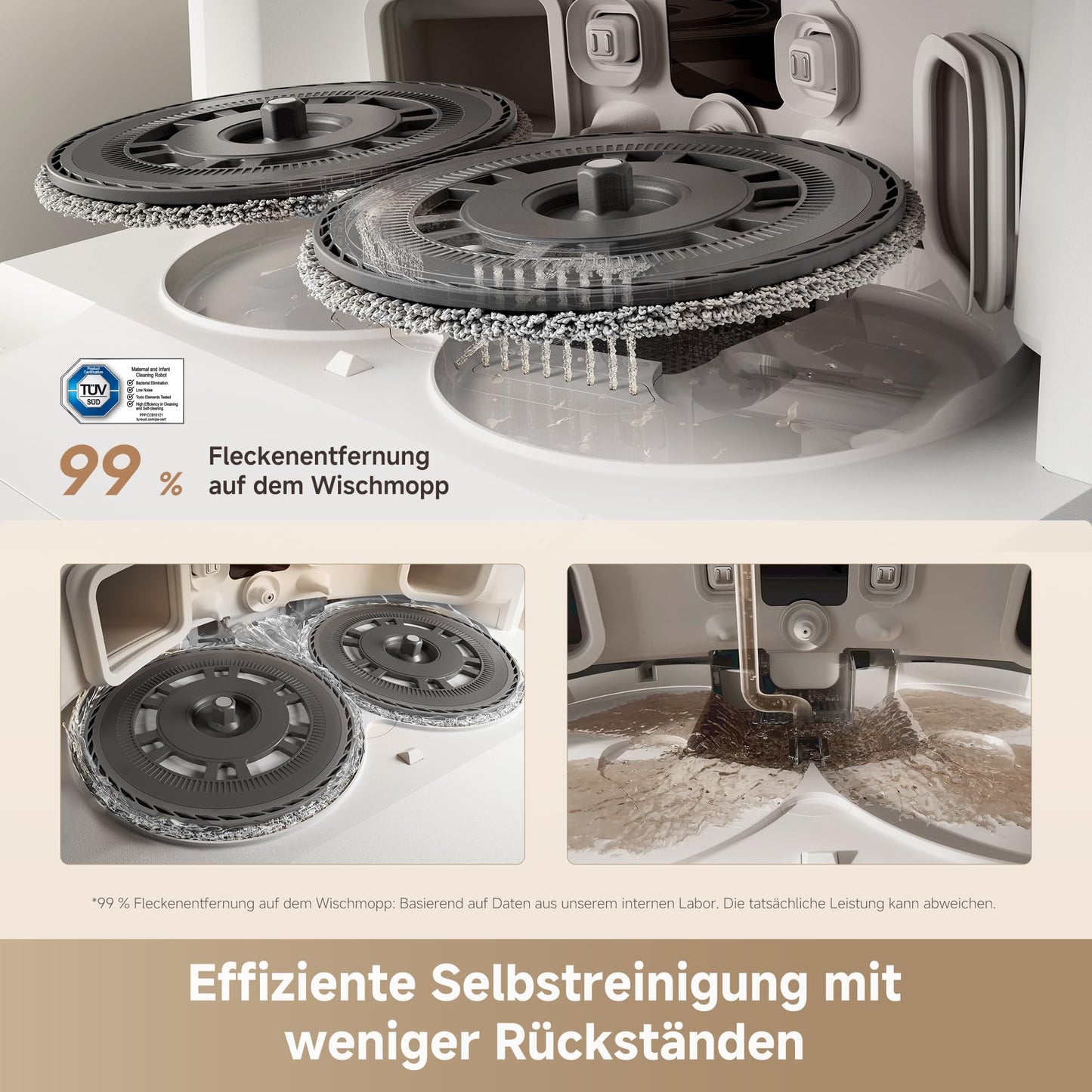 Dreame L10s Ultra Gen 3 Robotersauger mit Dockingstation