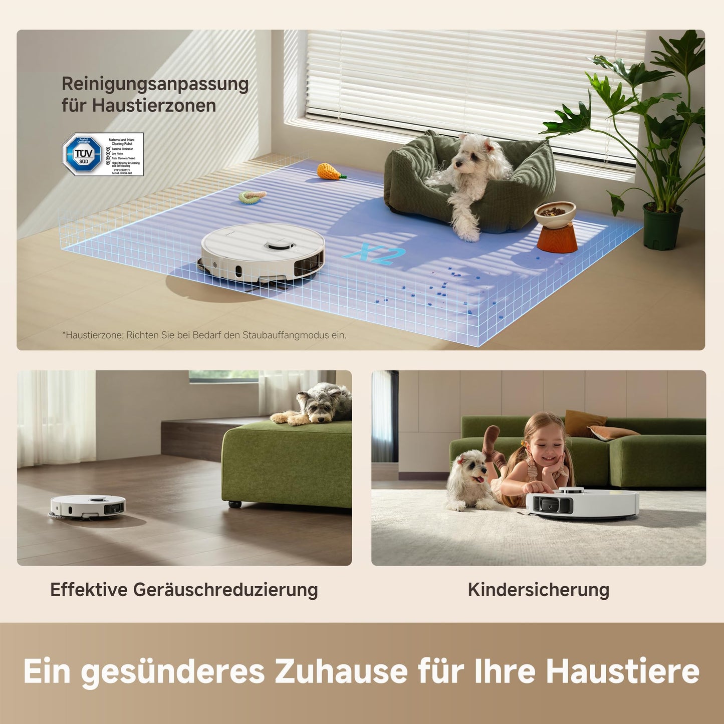 Dreame L10s Ultra Gen 3 Robotersauger mit Dockingstation